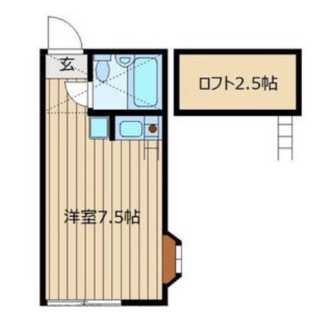 ビラーアキの物件間取画像